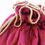 Thumbnail: Fuchsia Jewellery cum travel pouch with 8 compartments