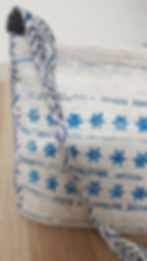 Thumbnail: Chindi Bag Cerulean Blue