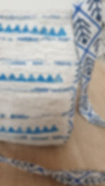 Thumbnail: Chindi Bag Cerulean Blue