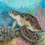 Thumbnail: Green Turtle - Wildlife Wool Painting