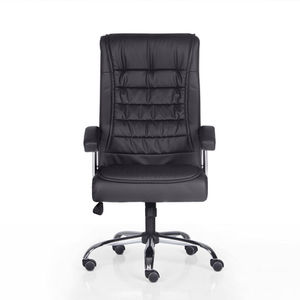 Poltrona executiva preta, confortável e moderna para escritório