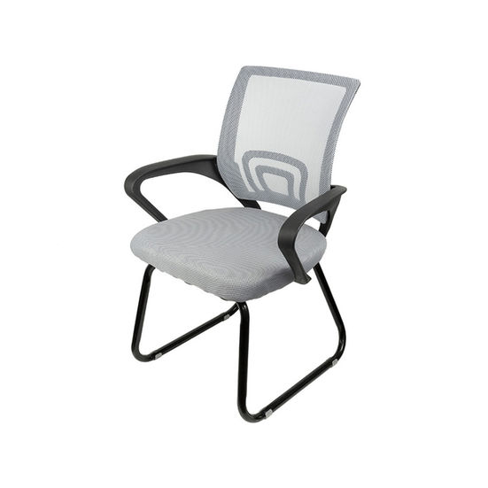 Cadeira de escritório moderna cinza