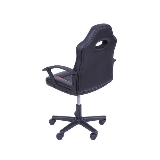 Cadeira giratória preta de escritório