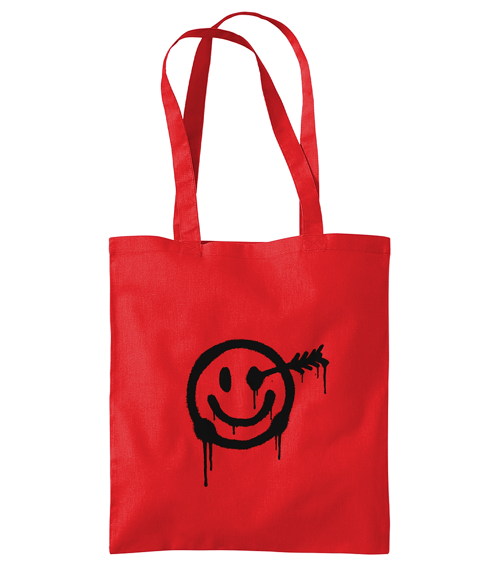 Thumbnail: Westford Bag for Life - Long Handles Smiley 