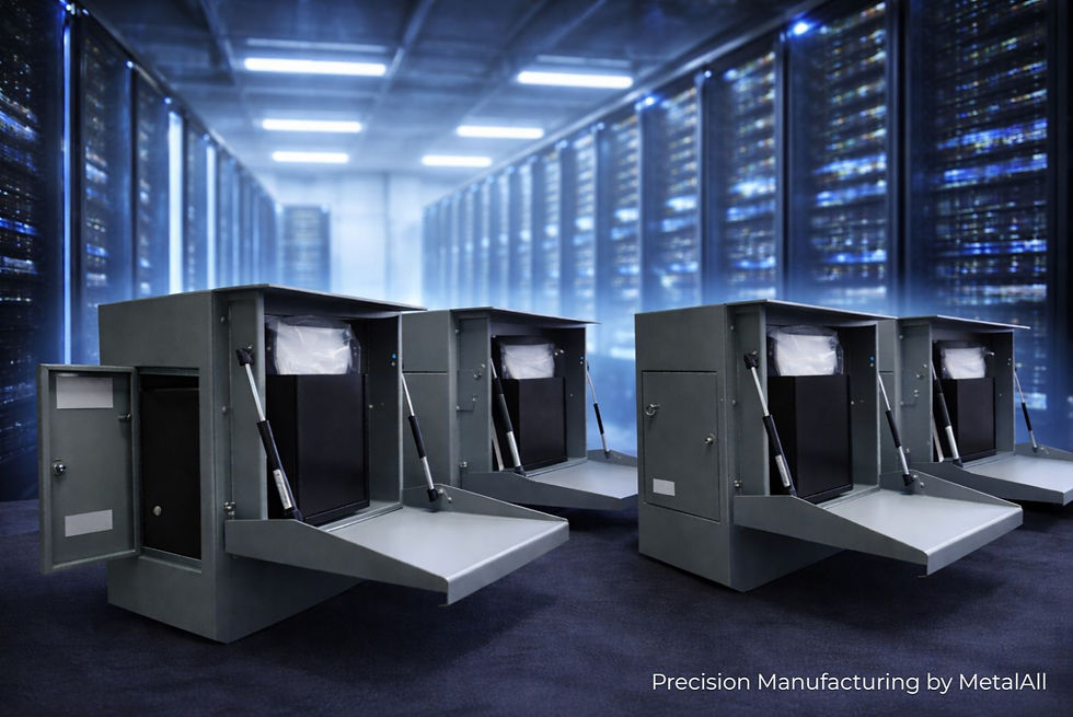 Precision metal housings for electronics and critical infrastructure systems manufactured through Taiwan supply networks