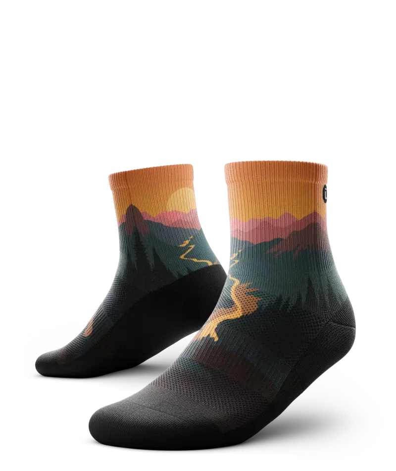 Outway Socks - Into the Dusk Quarter