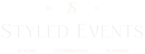 Styled Events Logo Branding Simone Snyman Studio