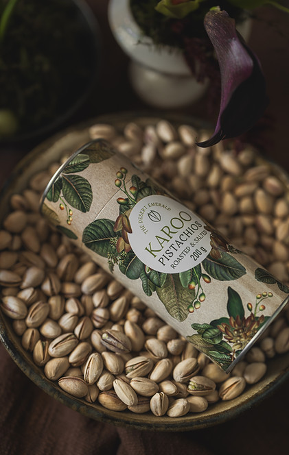 karoo pistachio packaging