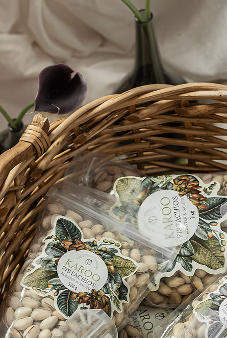 karoo pistachio packaging