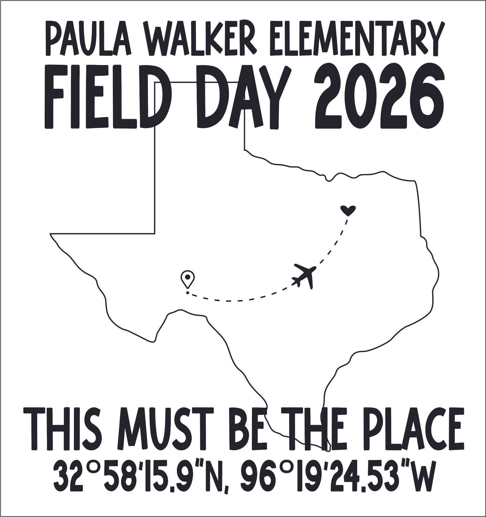 Walker Elem. Field Day T's - PE Fundraiser