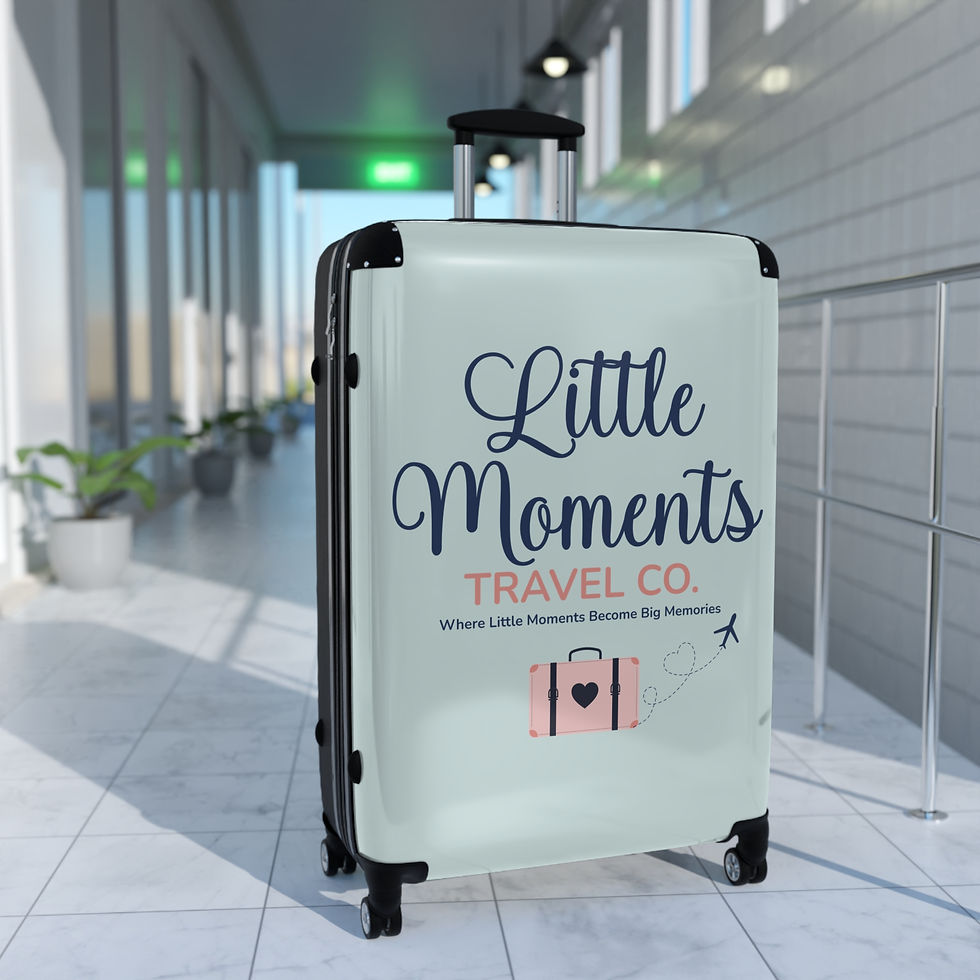Thumbnail: Little Moments Travel Co. Suitcase 