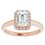 Thumbnail: Halo Cathedral Engagement Ring