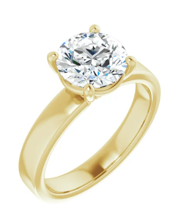 Thumbnail: Wide band solitaire