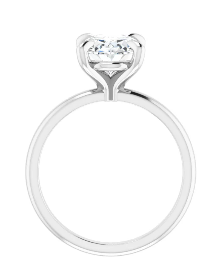 Thumbnail: Oval Tiffany Solitaire