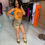 Thumbnail: Block His Number Orange Shirt