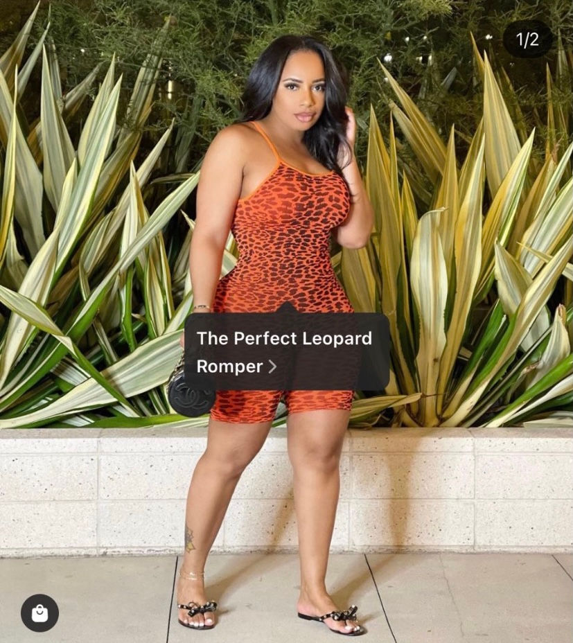 The Perfect Leopard Romper