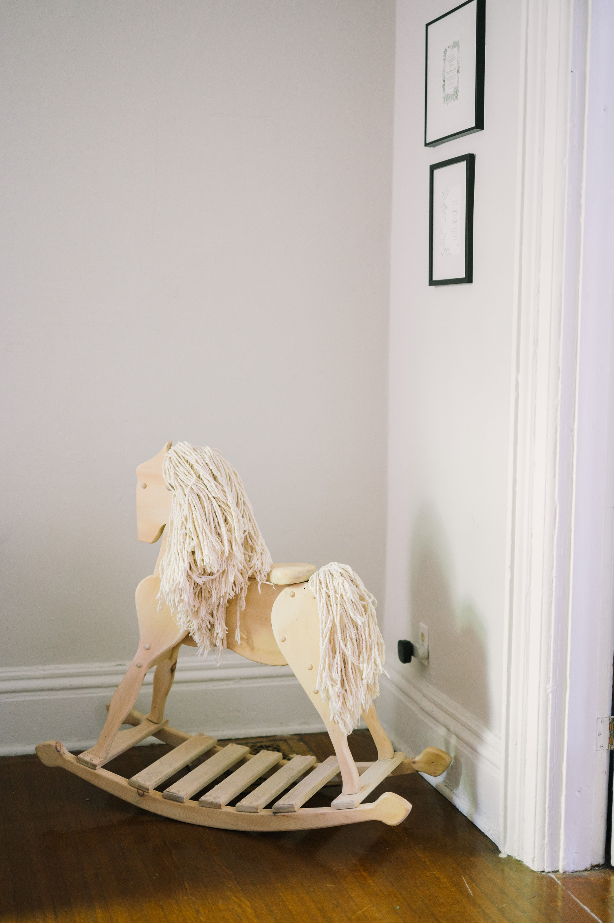 Light Oak Rocking Horse