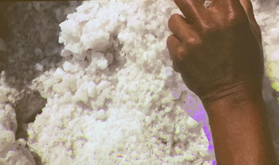 Interpretaciones de la Sal por Las Nietas de Nonó en Caribe por venir en el Museo de Arte Contemporáneo (MAC) . Foto por Eduardo Ramos- Carrasquillo