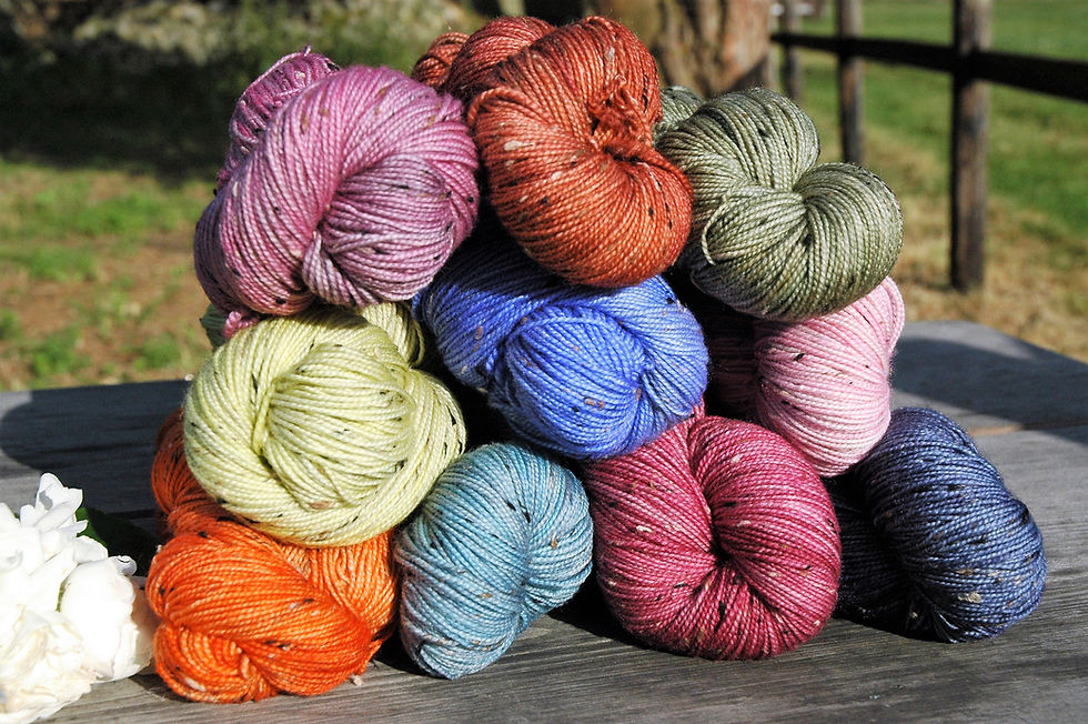 Black & White Nep Yarn
