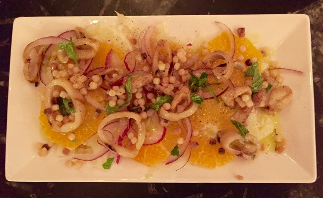 Sicilian Fennel and Orange Salad, Remedy Wine Bar Vermont