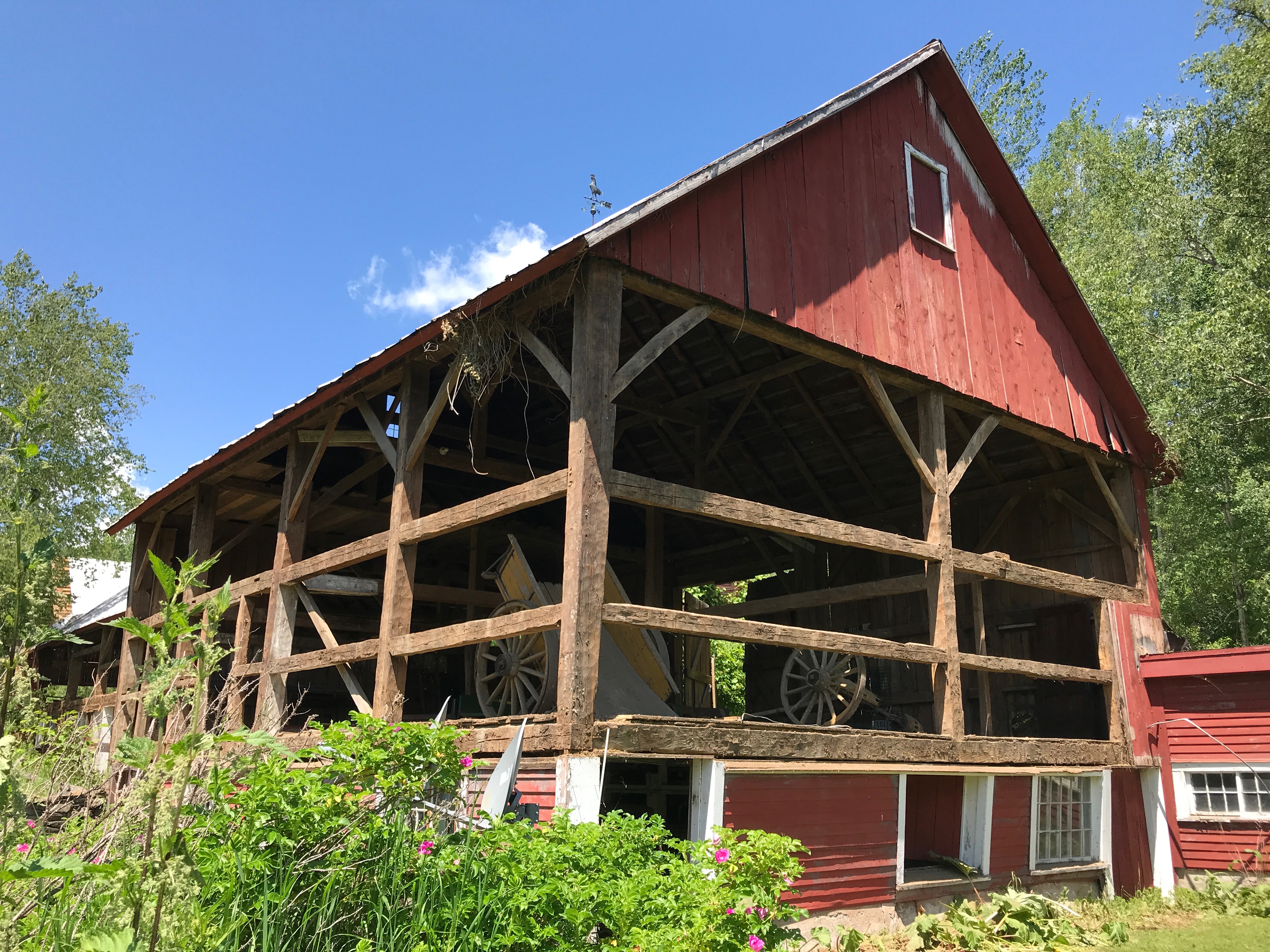 Waterford Gunstock Barn Green Mountain Timber Frames