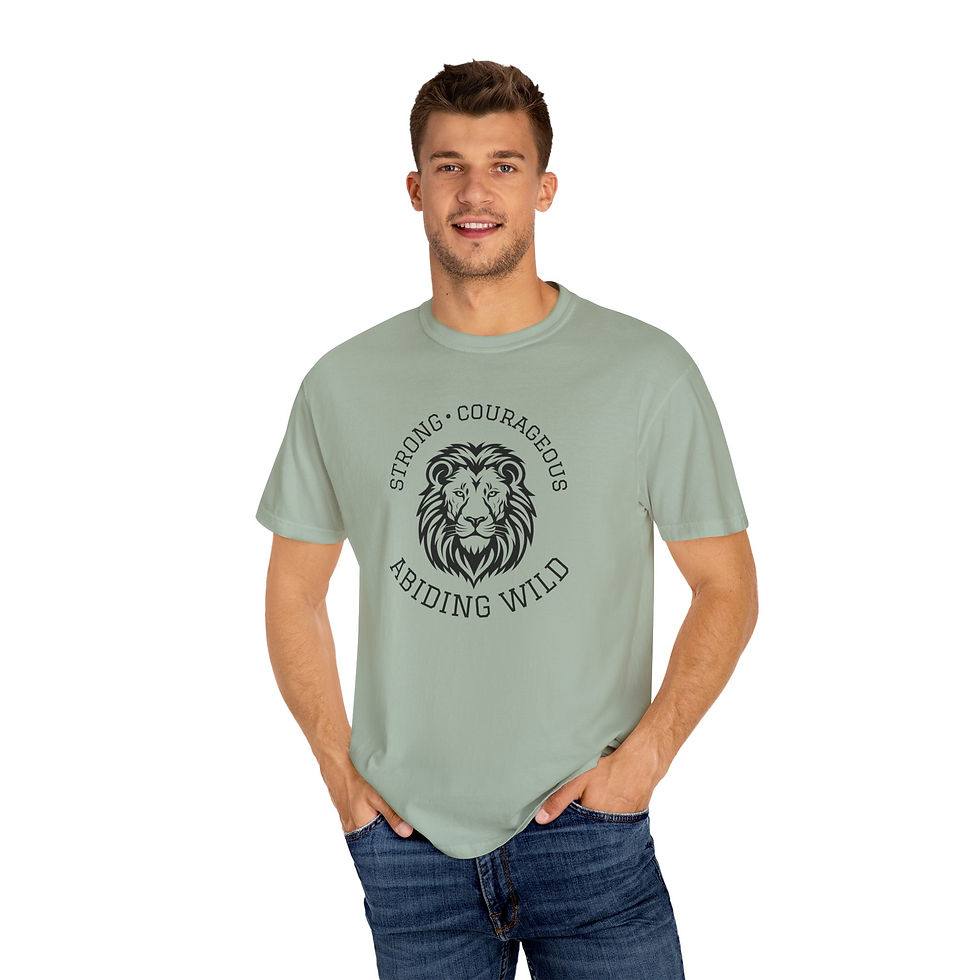 Thumbnail: Dad Life "Courageous & Strong" Unisex 100% Cotton Tee