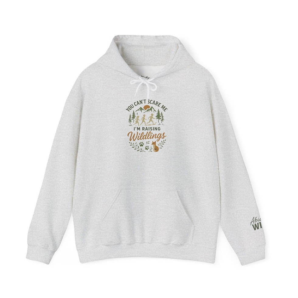 Thumbnail: Mom Life - Raising Wildlings Hoodie