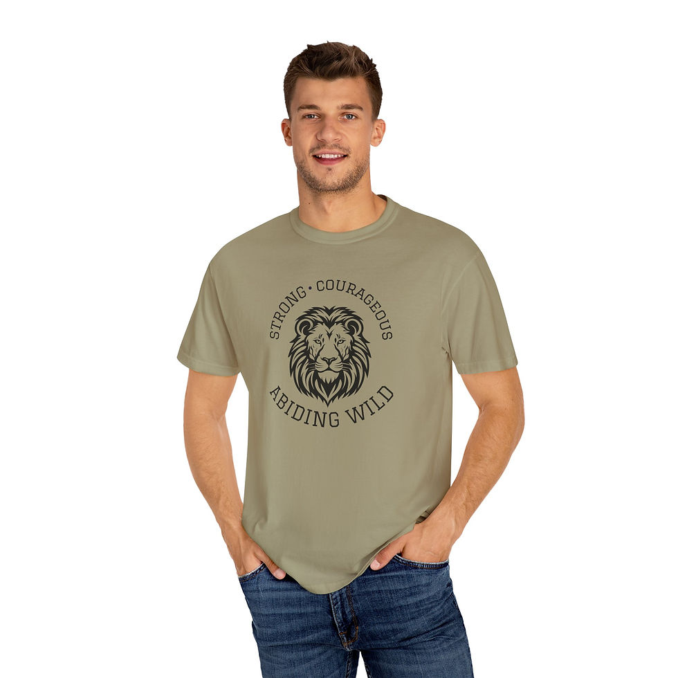Thumbnail: Dad Life "Courageous & Strong" Unisex 100% Cotton Tee