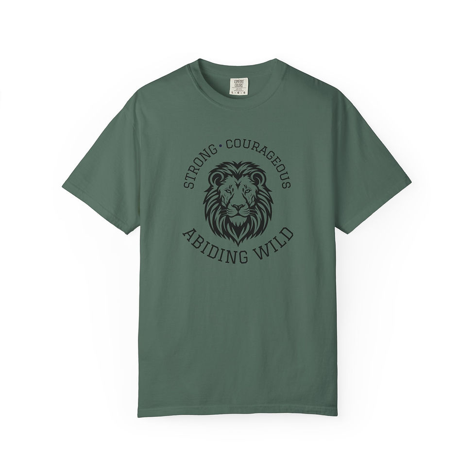 Thumbnail: Dad Life "Courageous & Strong" Unisex 100% Cotton Tee