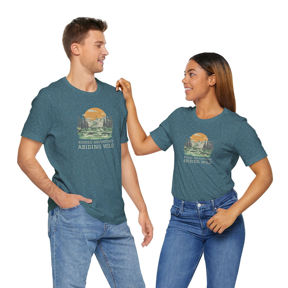 Mom & Dad Life — Rugged Adventurer Unisex 100% Cotton Tee