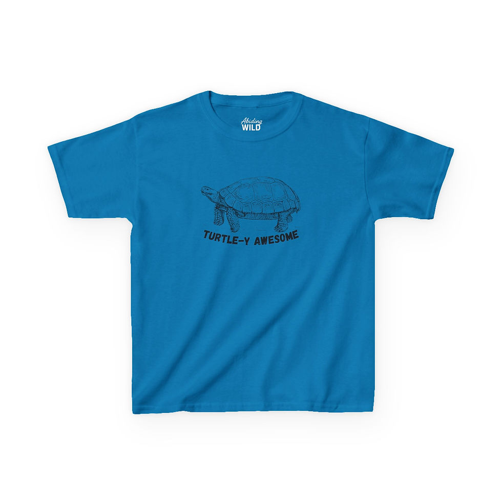 Thumbnail: Kids 'Turtle-y Awesome' Tee — for Boys & Girls