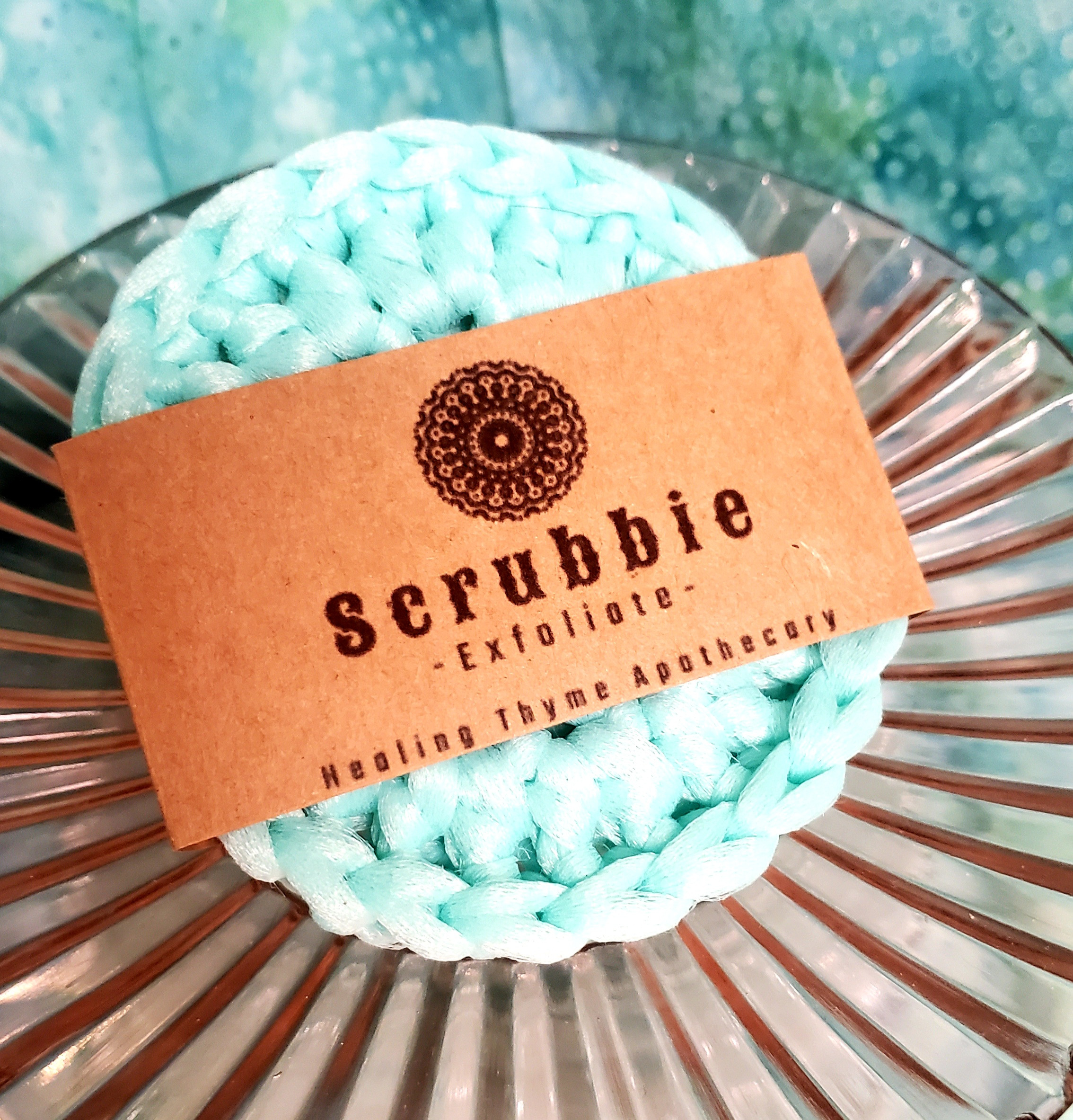Scrubbie Aqua/Mint