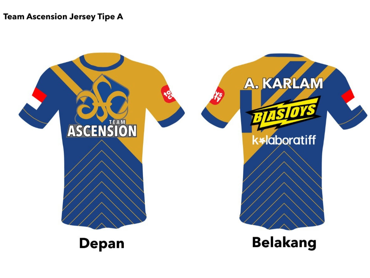 Team Ascension Official Jersey Type A