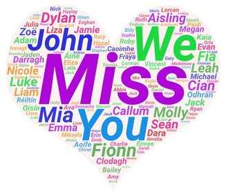 We miss you!