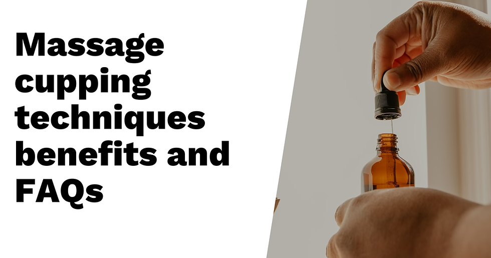 What Is Massage Cupping? Techniques, Benefits, and FAQs