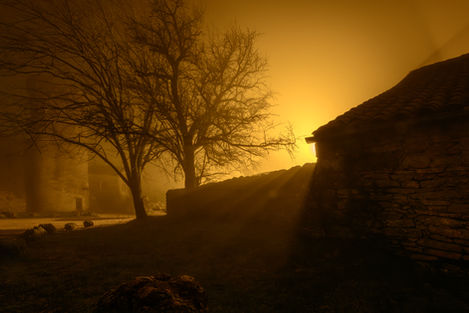 OBH_DSC Brume sur La Couvertoirade