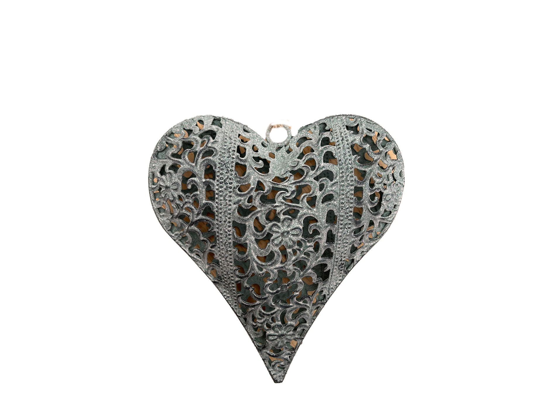 Metallherz zum aufhängen