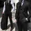 Miniatura: Suits Slit for Men 3 peças Male Formal Business  (Jacket+Vest+Pants