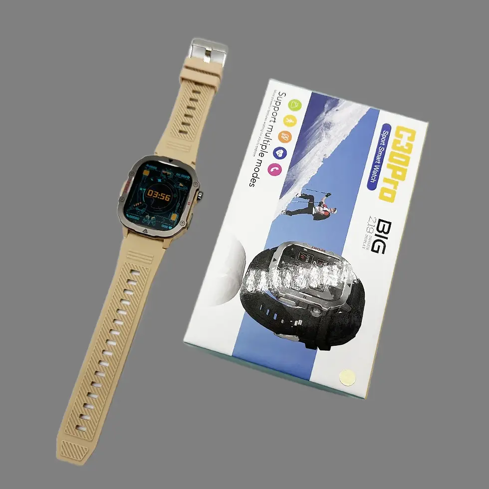 الصورة المصغرة: C30 Pro 2025 Smart Watch BT Call Sport Fitness IP67 Waterproof Men Dive