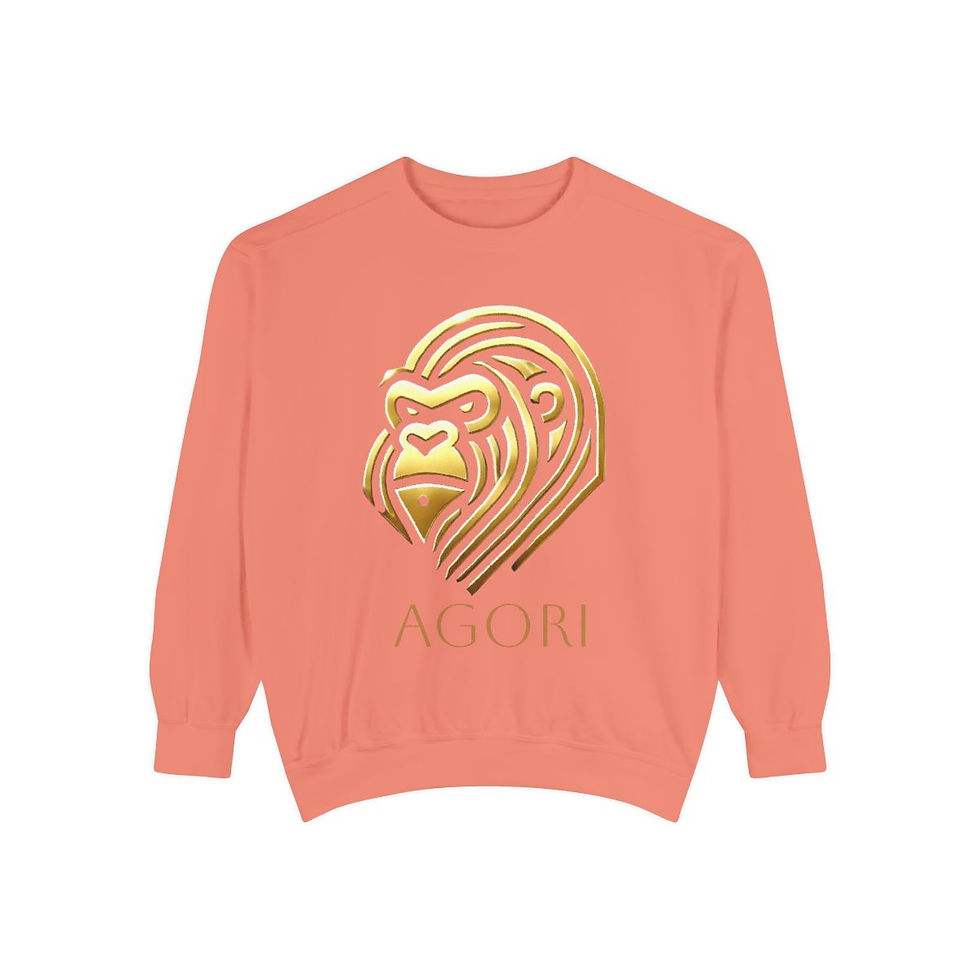 Thumbnail: AGORI WARRIOR Emblem Sweatshirt Unisex Sweatshirt - Comfortable & Stylish