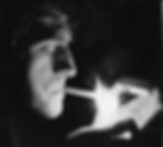 Robin lights a fag