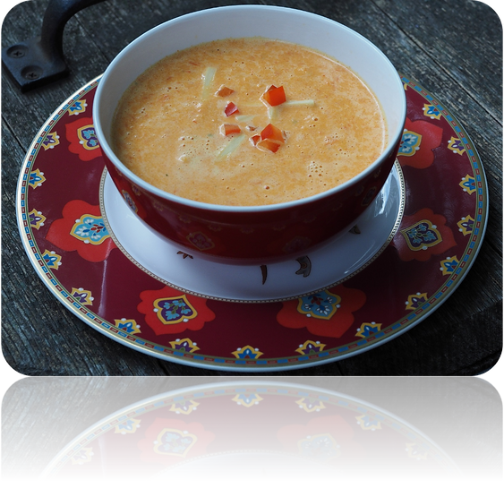Ingwer-Paprika-Suppe