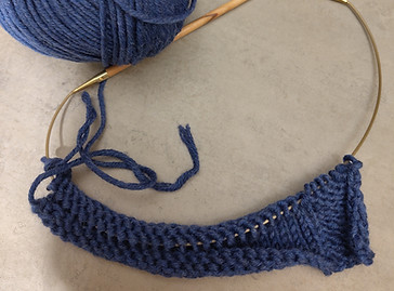 Anstrick Schalkragen für eine Jacke