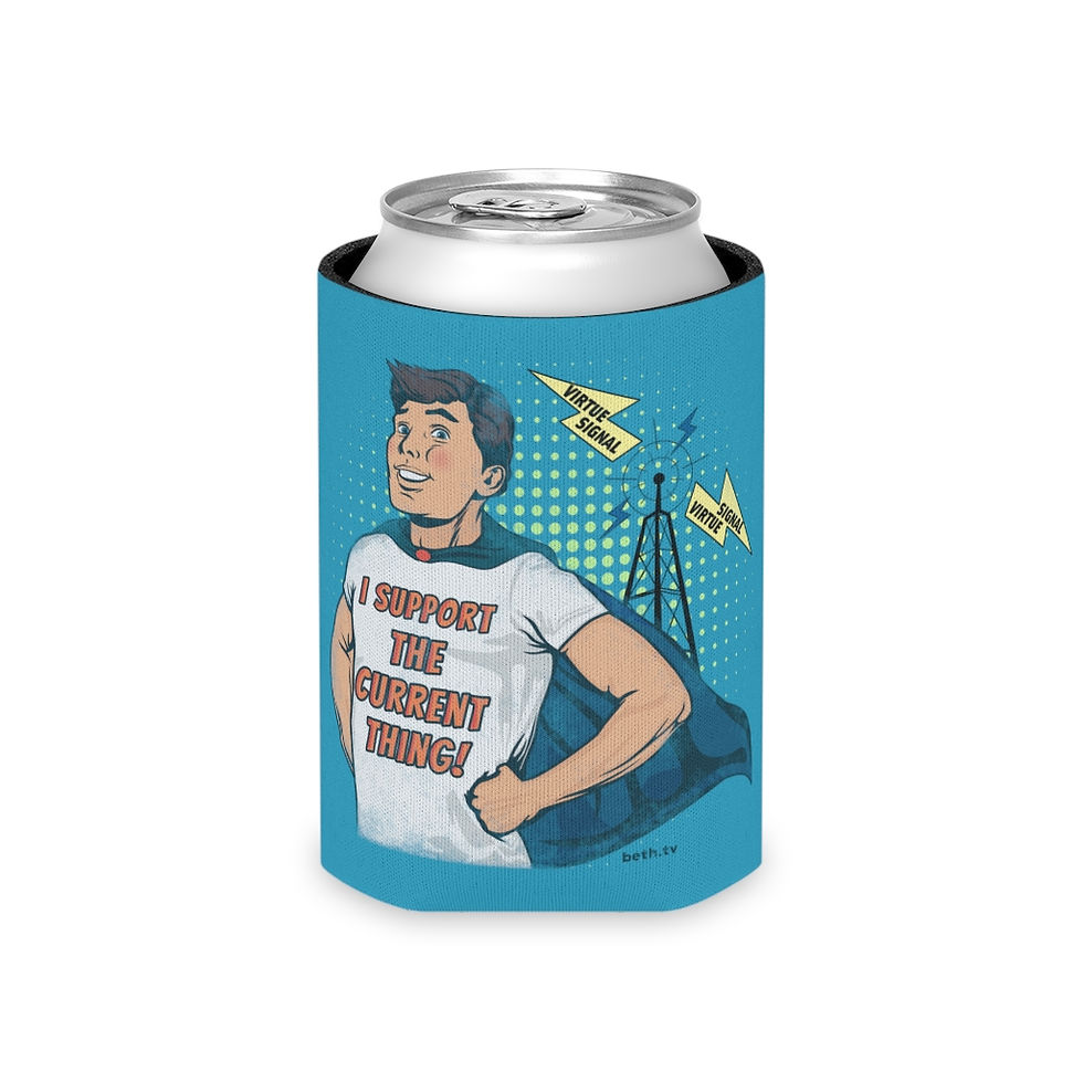 Thumbnail: I Support The Current Thing - Koozie - Can Cooler