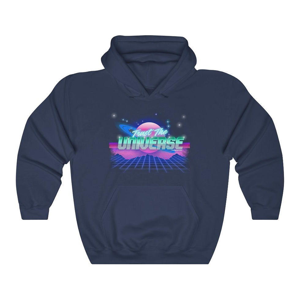Thumbnail: Trust The Universe - Unisex Heavy Blend™ Hooded Sweatshirt