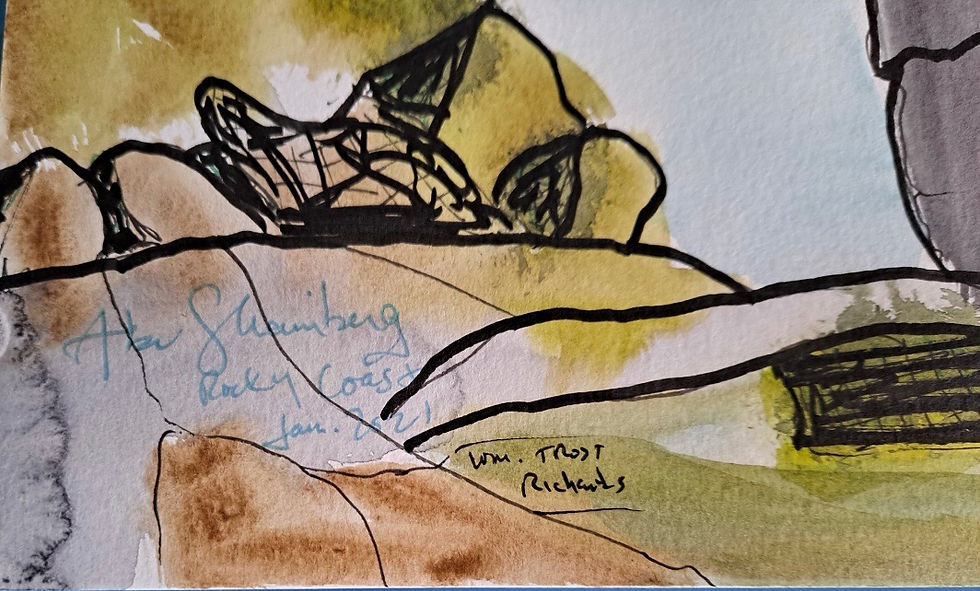 Thumbnail: Rocky Coast after Wm. Trost Richards