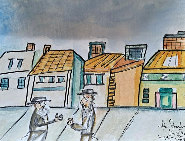 Mazal and Brocho in Antwerp