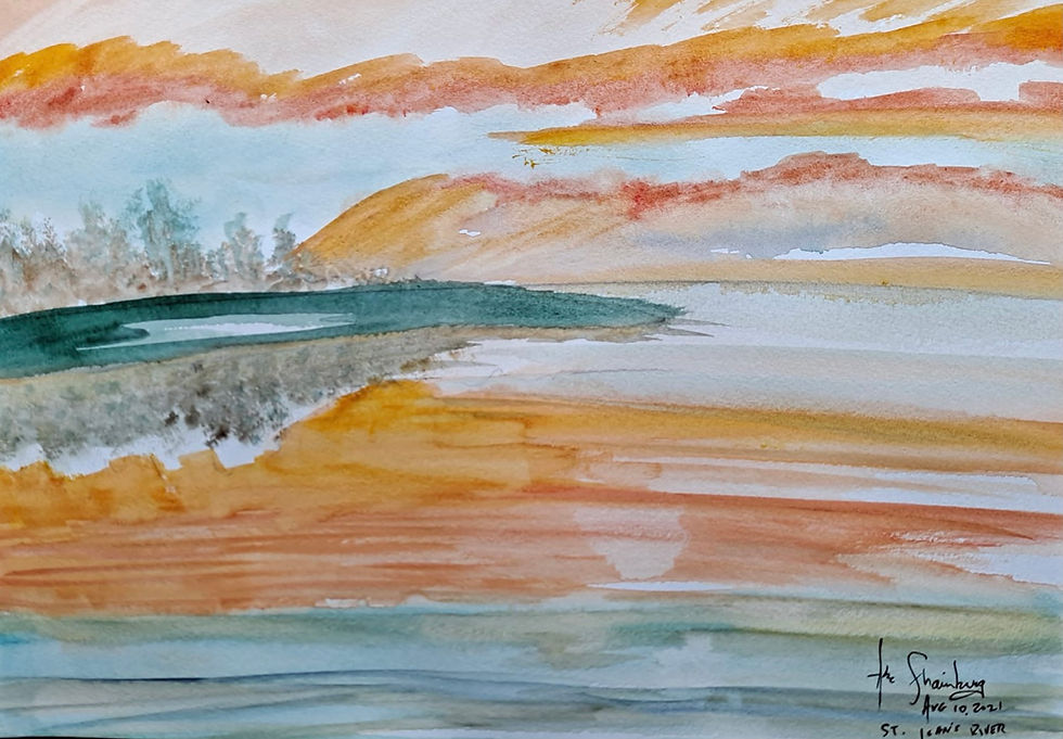 Thumbnail: St. John's River. After Wm Morris Hunt.