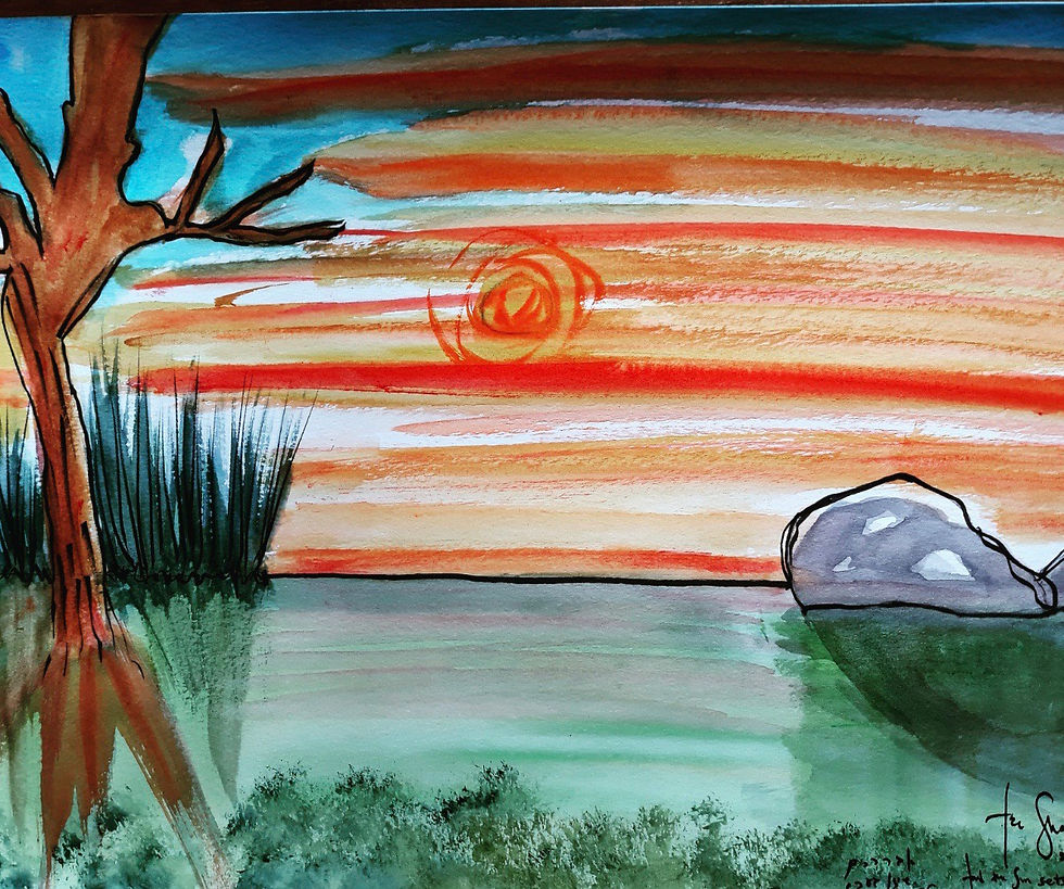 Thumbnail: And the Sun sets on Earth. Psalms 50:1