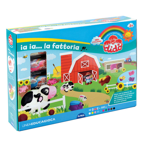 Didò Farm - 10 salsiciotti - con formine e scenario 3d - DiDò - immagine principale